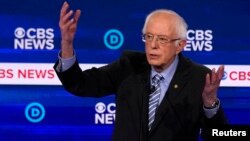 Senator Bernie Sanders, kandidat Capres terdepan Partai Demokrat 