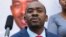 FILE - In this photo dated Aug. 3, 2018, opposition leader Nelson Chamisa gives a press conference in Harare, Zimbabwe.