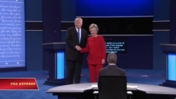 Vai trò của Mỹ được nêu ra trong cuộc tranh luận Clinton-Trump đầu tiên