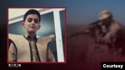 15-year-old Kurdish boy Sam Hassani who was killed by Iran Border Patrol