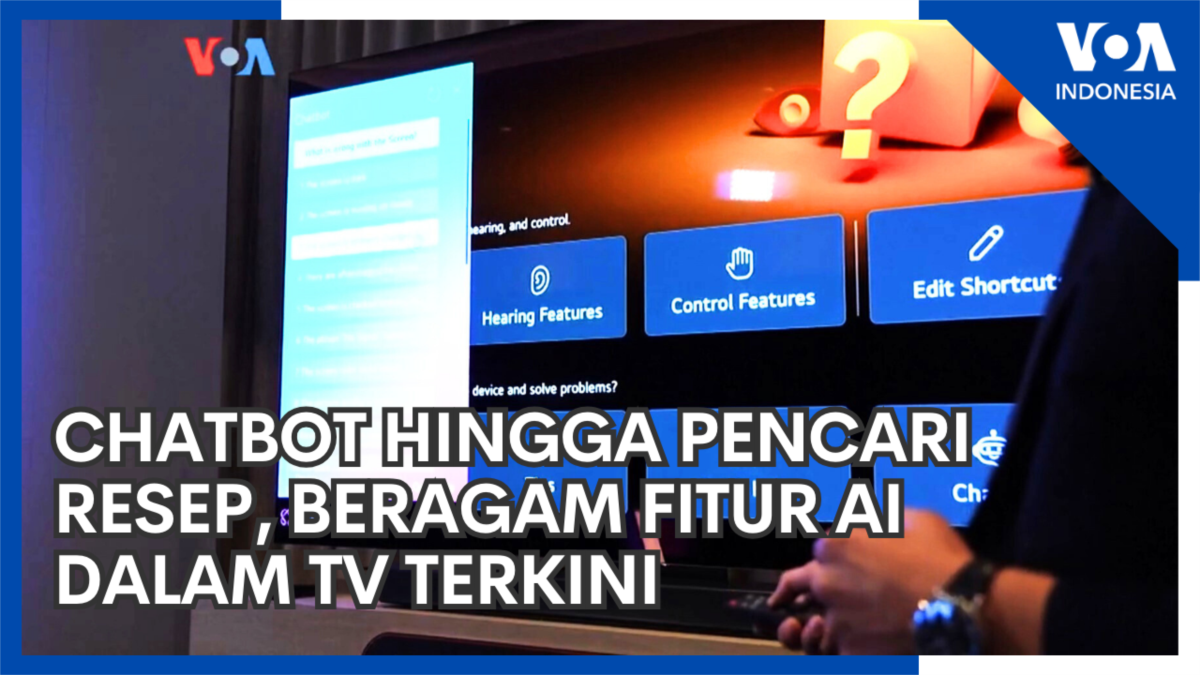 Chatbot hingga Pencari Resep, Beragam Fitur AI dalam TV Terkini