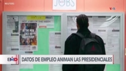 Débiles datos sobre empleo proporcionan material para campaña electoral en EEUU