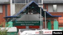 L'hôpital de Salisbury en Angleterre le 10 avril 2018.