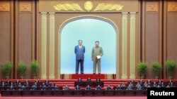 지난 4월 11일 북한 평양 만수대의사당에서 최고인민회의 제14기 2차 회의가 열렸다. 