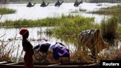 2015年1月19日尼日利亚人逃离博科圣地袭击不断进入乍得