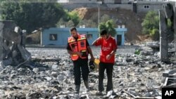 গাজা থেকে ইসরাইলে আরও রকেট নিক্ষেপ