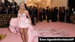 Nicki Minaj arrive au gala du MET le 6 mai 2019 à New York.