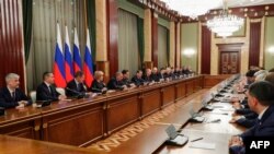 Заседание правительства РФ 15 января в Москве