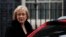 FILE - Andrea Leadsom, leader of the House of Commons, leaves after attending a cabinet meeting at 10 Downing Street, in London, Dec. 18, 2018.