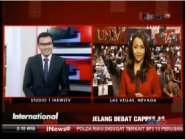 Laporan Langsung VOA untuk iNews: Jelang Debat Terakhir Capres AS