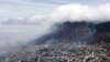 FILE - General view of the city of Cape Town, South Africa, April 19, 2021. Authorities in Cape Town launched an investigation after a foul stench swept over the South African city,and an environmental health team was activated before the source of the smell was discovered.