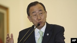 UN Secretary-General Ban Ki-moon (file photo)