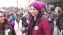 Participants in Women's March on Why They Are Protesting