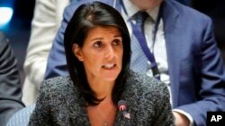 Embajadora estadounidense ante la ONU, Nikki Haley considera necesario disponer de armas atómicas para su defensa y la de sus socios.