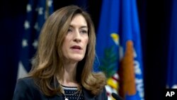 Rachel Brand, fiscal general asociada del Departamento de Justicia, renunciaría para trabajar como alta ejecutiva en WalMart Inc., según reportes. Feb. 2, 2018. 