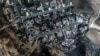 This satellite image released by Maxar Technologies shows fire-ravaged houses in Camarillo, Calif., Nov. 7, 2024. 