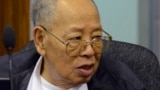 Cambodia-American lawyer Seng Theary, pictured here, at the Khmer Rouge tribunal court, ECCC. 