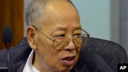 Ieng Sary, the co-founder and foreign minister of the Khmer Rouge, died early Thursday morning at age 87.