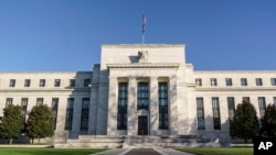 Gedung Federal Reserve atau Bank Sentral AS di Washington, DC (foto: dok). 