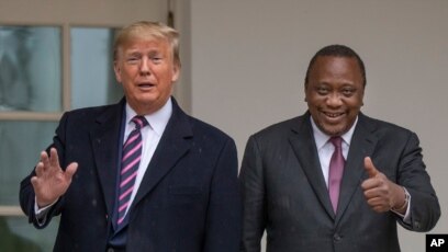 Trump And Kenyan President Kenyatta Meet At White House