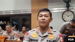 Kapolri Jenderal Idham Azis. (VOA/Fathiyah)