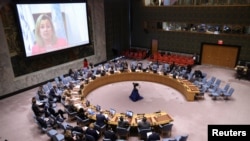 Một phiên họp của Hội đồng Bảo an Liên Hiệp Quốc về cuộc xâm lược của Nga ở Ukraine