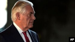 Menteri Luar Negeri AS, Rex Tillerson tidak akan menghadiri KTT NATO di Brussels April mendatang (foto: dok).