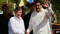 Se trata del primer encuentro de Santos y Maduro, luego de la elección presidencial en Venezuela.