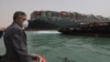 World Trade Affected by Container Ship Blocking Suez Canal