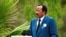 FILE - Cameroon President Paul Biya speaks at a ceremony marking the 80th anniversary of the Allied landings in Provence during World War II, at the Boulouris National Cemetery in Boulouris-sur-Mer, France, on Aug. 15, 2024. 