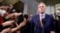 U.S. House Republican leader Kevin McCarthy (R-CA) talks with reporters after a House Republican caucus meeting on the first day of the 118th Congress at the U.S. Capitol in Washington, Jan. 3, 2023. 