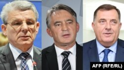 Šefik Džaferović, Željko Komšić i Milorad Dodik