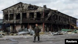 Proruski separatisti u istočnoj Ukrajini, 23. septembar 2014. 