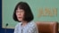 资料照片：国际刑事法院(ICC)院长、日本籍的赤根智子(Tomoko Akane)在东京日本国家记者俱乐部举行的新闻发布会上发表讲话。(2024年6月14日)