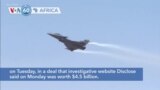 VOA60 Africa - Egypt has signed a contract with France to buy 30 Rafale fighter jets