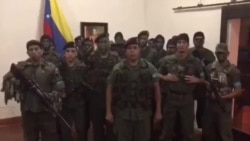 Militares venezolanos se declaran en rebeldía en estado Carabobo