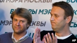 Владимир Ашурков и Алексей Навальный