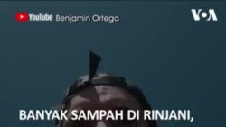 Banyak Sampah di Rinjani, Pembuat Film & 50 Porter Bersihkan 1,6 Ton Sampah