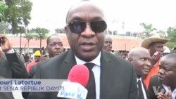 Prezidan 2 Chanm yo Pami Moun Ki te Vin Rann Ansyen Prezidan René Préval yon Dènye Omaj