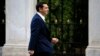 The leader of Greece's Syriza party Alexis Tsipras arrives at the Presidential Palace in Athens, Sept. 21, 2015.