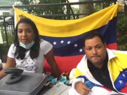 Vigilia de venezolanos en la ONU