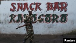 Un soldat à Bujumbura (Reuters)