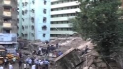 印度孟買一樓房倒塌3人死