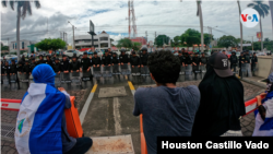 Manifestaciones en Nicaragua han mostrado reiteradamente el malestar de muchos que piden a Daniel Ortega que deje la presidencia del país. [Foto: Houston Castillo Vado]