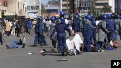 APTOPIX Zimbabwe Protests