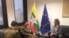 ဥရောပရောက် မြန်မာတပ်ချုပ် စစ်တပ်အခန်းကဏ္ဍ ချပြ