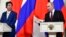 Владимир Путин и Синдзо Абэ