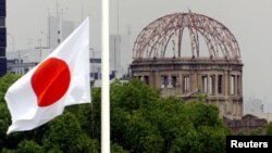 Công viên tưởng niệm hòa bình Hiroshima ở Nhật Bản.