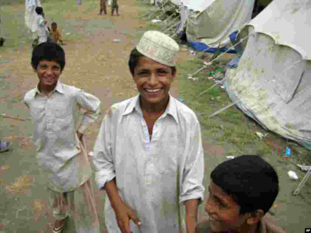 Flood Relief Camp in Nowshera, Pakistan