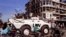 FILE PHOTO: UN peacekeepers patrol the streets of Phnom Penh in an armoured personnel carrier, Cambodia August 27, 1993.
